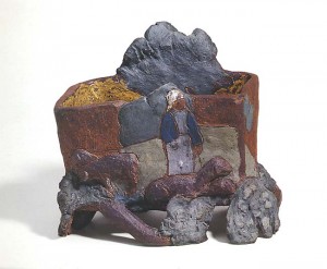 Bergère et son troupeau - Peinture de Paul Gauguin